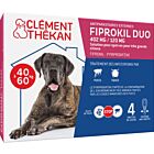 Clément Thékan Fiprokil duo Cane 40-60 kg 4 pipette