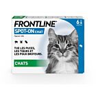 Frontline chat spot on 6 pipettes- La Compagnie des Animaux