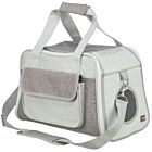 Trixie Borsa Trasportino Libby grigia 25 × 27 × 42 cm