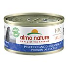 Almo Nature Chat Jelly HFC Poisson de l‘Océan 24 x 70 grs - La Compagnie des Animaux