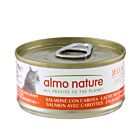 Almo Nature Chat Jelly HFC Saumon avec Carotte 24 x 70 grs - La Compagnie des Animaux