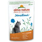 Almo Nature Sterilised Pollo per gatto 30 x 70 g