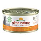 Almo Nature Chat Jelly HFC Poulet 24 x 70 grs - La Compagnie des Animaux