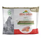 Almo Nature Chat Classic Value Pack Poulet et crevettes 6 x 55 grs- La Compagnie des Animaux