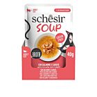 Schesir Soup Salmone e Carote Gatto 12 x 40 g