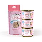 Schesir Baby mousse & filets poulet saumon chaton 3x55 g