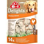 8in1 Friandises Os Delights pour chien XS x 14