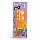Schesir Stix Snacks Crémeux poulet saumon canard chat