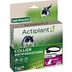 Actiplant Collier antiparasitaire noir chat