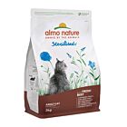 Almo Nature Chat Holistic Sterilised Boeuf et riz 2 kg - La Compagnie des Animaux