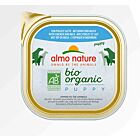 Almo Nature Bio Organic Maintenance Puppy Pollo e Latte per cane 9 x 300 g