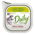 Almo Nature Chien Daily Poulet Petit Pois 32 x 100 g