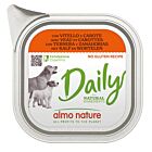 Almo Nature Chien Daily Veau Carotte 32 x 100 g