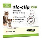 Anibio Médaille Tic-clip chien et chat

