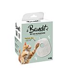 Bandit Kit de Filtration pour Fontaine à eau x4