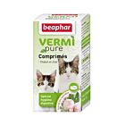 Beaphar vermipure comprimés purge aux plantes pour chaton et chat 50 cps- La Compagnie des Animaux