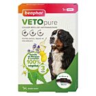 Beaphar VETOpure Grand Chien collier répulsif antiparasitaire marron