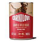 Carnilove Pâtée Agneau et Sanglier Chien
