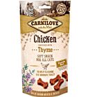 Carnilove Friandises Semi-Humides Poulet & Thym chat - La Compagnie des Animaux