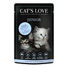 Cat's Love Junior vitello senza cereali & senza glutine 12 x 85 g