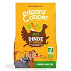 Edgard & Cooper Chien Bio Dinde et Poulet frais sans céréales 2,5 kg
