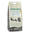 Litière végétale agglomérante pour chat de la marque DeBonPoil