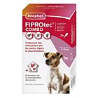 Beaphar Fiprotec Combo petits chiens 2-10 kg 3 pipettes- La Compagnie des Animaux