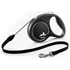 Laisse à enrouleur Flexi Black Design Corde Noir S 5 m