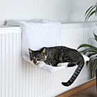 Trixie Amaca Letto termosifone peluche bianco gatto