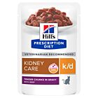 Hill's Prescription Diet Feline K/D Boeuf SACHETS 12 X 85 grs- La Compagnie des Animaux