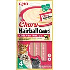 Inaba Churu Hairball au Poulet Chat 4 x 14 g