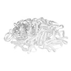 Kerbl Élastiques à crinière en silicone Blanc x500