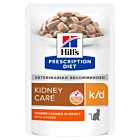 Hill's Prescription Diet Feline K/D Poulet SACHETS 12 x 85 grs- La Compagnie des Animaux