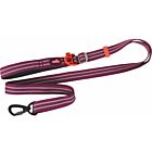 Zolux Guinzaglio regolabile Bivouak per cane rosso 2 m