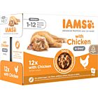 IAMS Delights Poulet en sauce chaton 12 x 85 grs - La Compagnie des Animaux