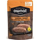 Ownat Wetline Gatto Pollo e Gamberetti 12 x 85 g