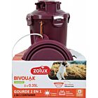 Zolux Borraccia Bivouak rossa 350 ml