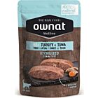 Ownat Wetline Chat Stérilisé Dinde et Thon 12 x 85 g