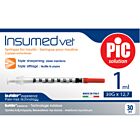 Seringue UU insuline 40 UI 1ml aiguille sertie 3/10 x 12.7 mm (boite de 30)