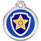 Paw Patrol Médaillon d'identité Chase 20 mm