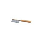 Peigne manche en bois Denture métal fine 17 cm- La Compagnie des Animaux