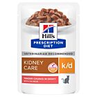 Hill's Prescription Diet Feline K/D Saumon SACHETS 12 X 85 grs- La Compagnie des Animaux