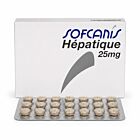 Sofcanis Hépatique 25 mg chien et chat 60 cps - La Compagnie des Animaux