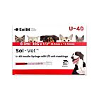 Sol-Vet Siringhe Insulina U-40 0.3 ml 30G 1/2 x100