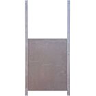 Trappe de sortie aluminium pour poulailler L- La Compagnie des Animaux