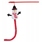 Trixie Canne à pêche Bonhomme de neige pour chat 31 cm- La Compagnie des Animaux