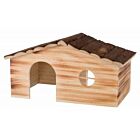 Trixie Natural Living Maison Ragna en bois flammé Chinchillas et Cochons d'inde