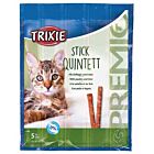 Trixie Premio Stick Quintett Pollame & Fegato Gatto 5 x 5 g