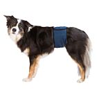 Trixie Pannolini lavabili per cani maschi blu scuro S–M