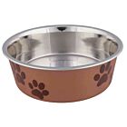 Trixie Ciotola in acciaio inossidabile per cane e gatto 0,8 L